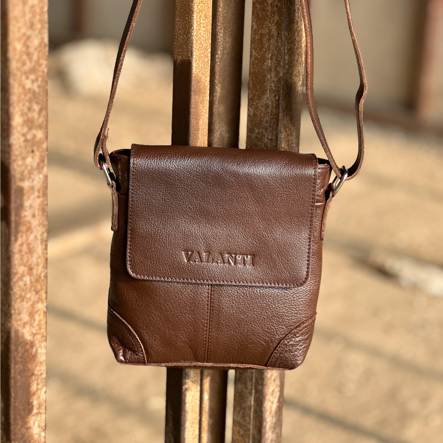 Cross body bag-Brown