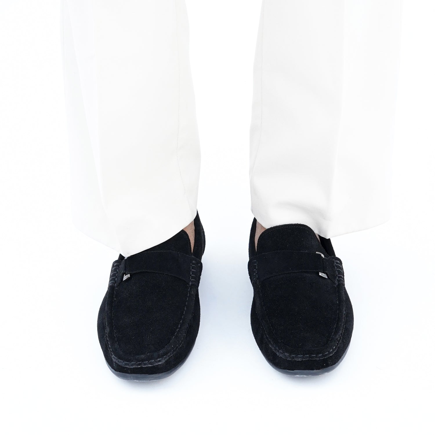 SUEDE LOAFERS