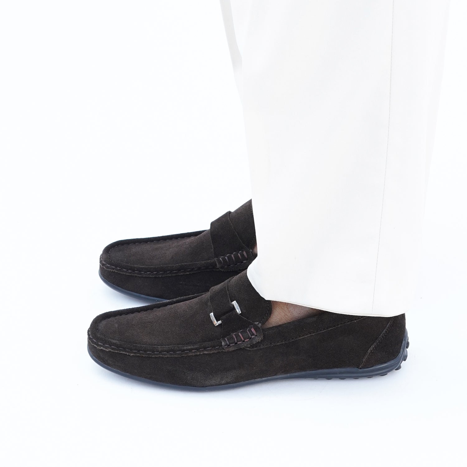 SUEDE LOAFERS