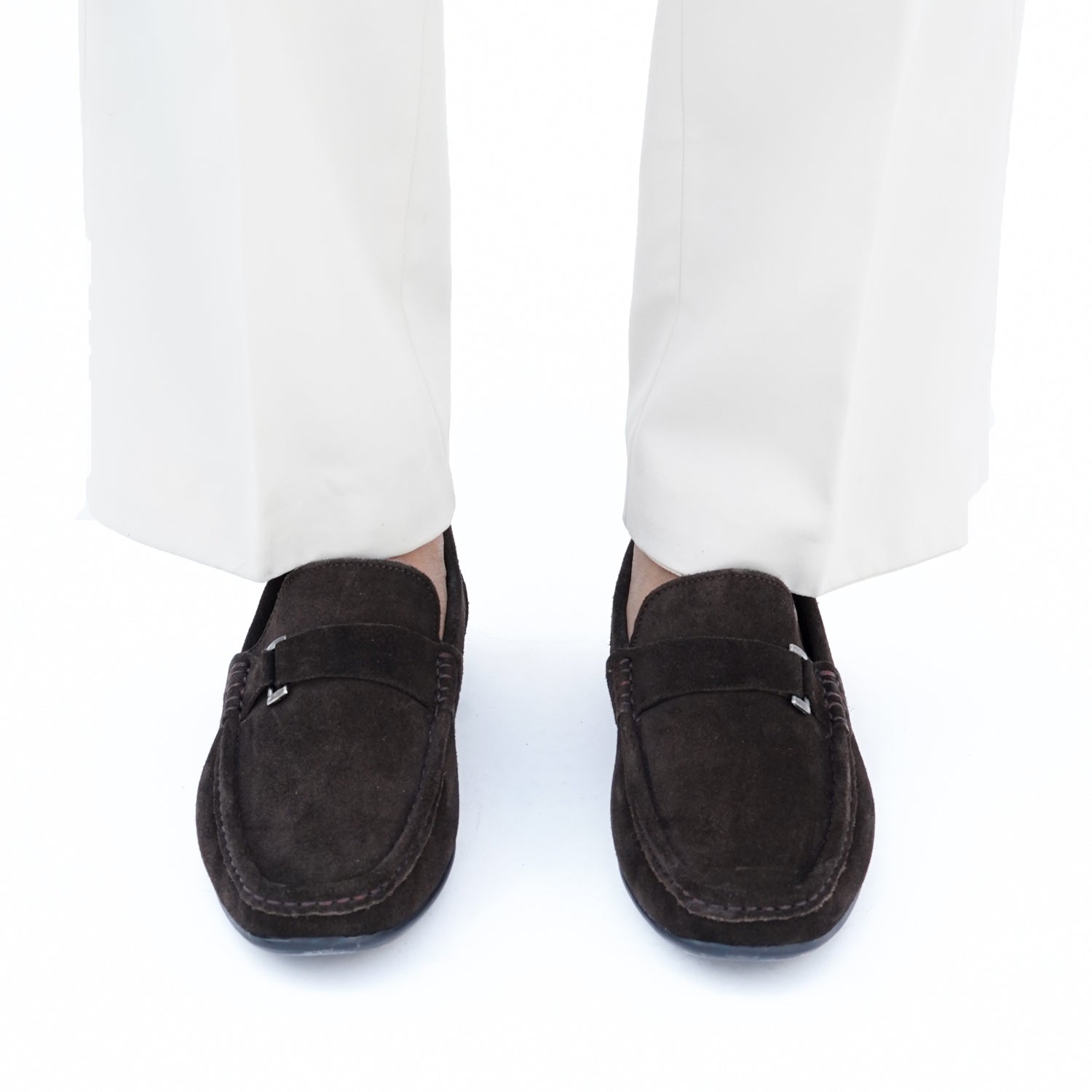 SUEDE LOAFERS