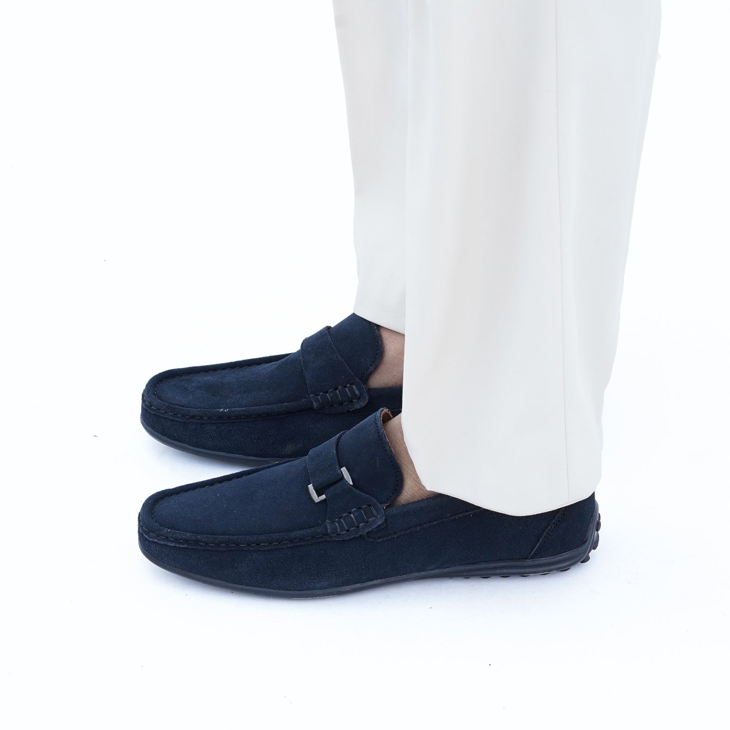 SUEDE LOAFERS