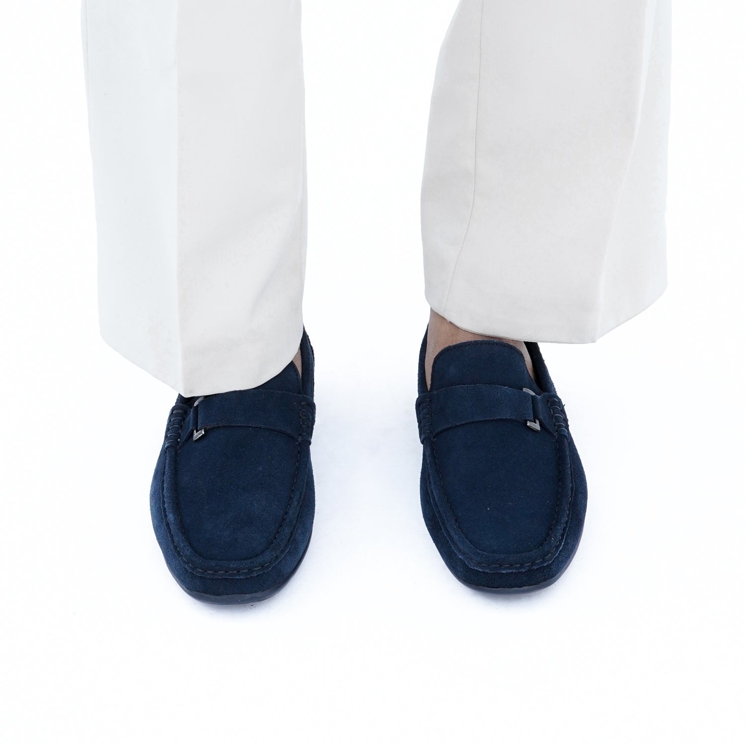 SUEDE LOAFERS