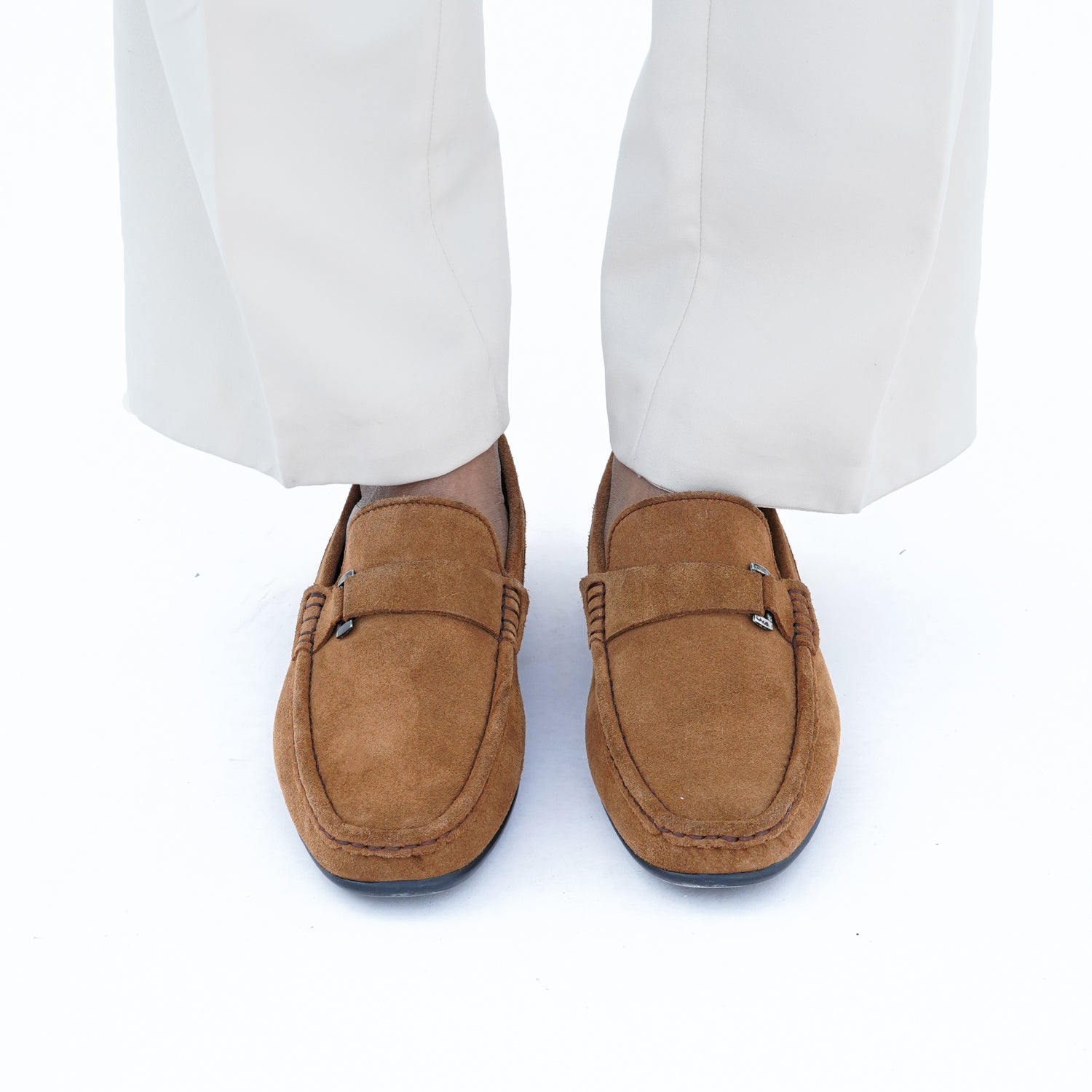 SUEDE LOAFERS