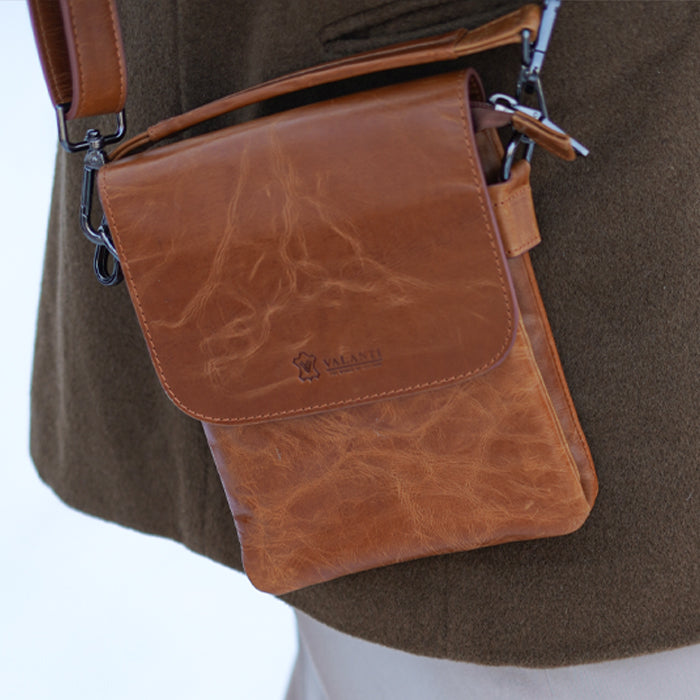 Cross body bag-Brown