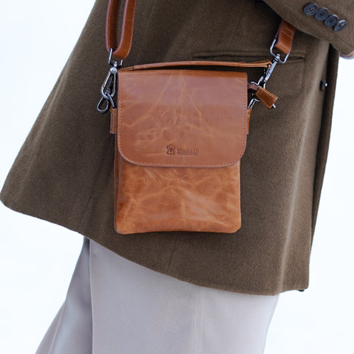 Cross body bag-Brown