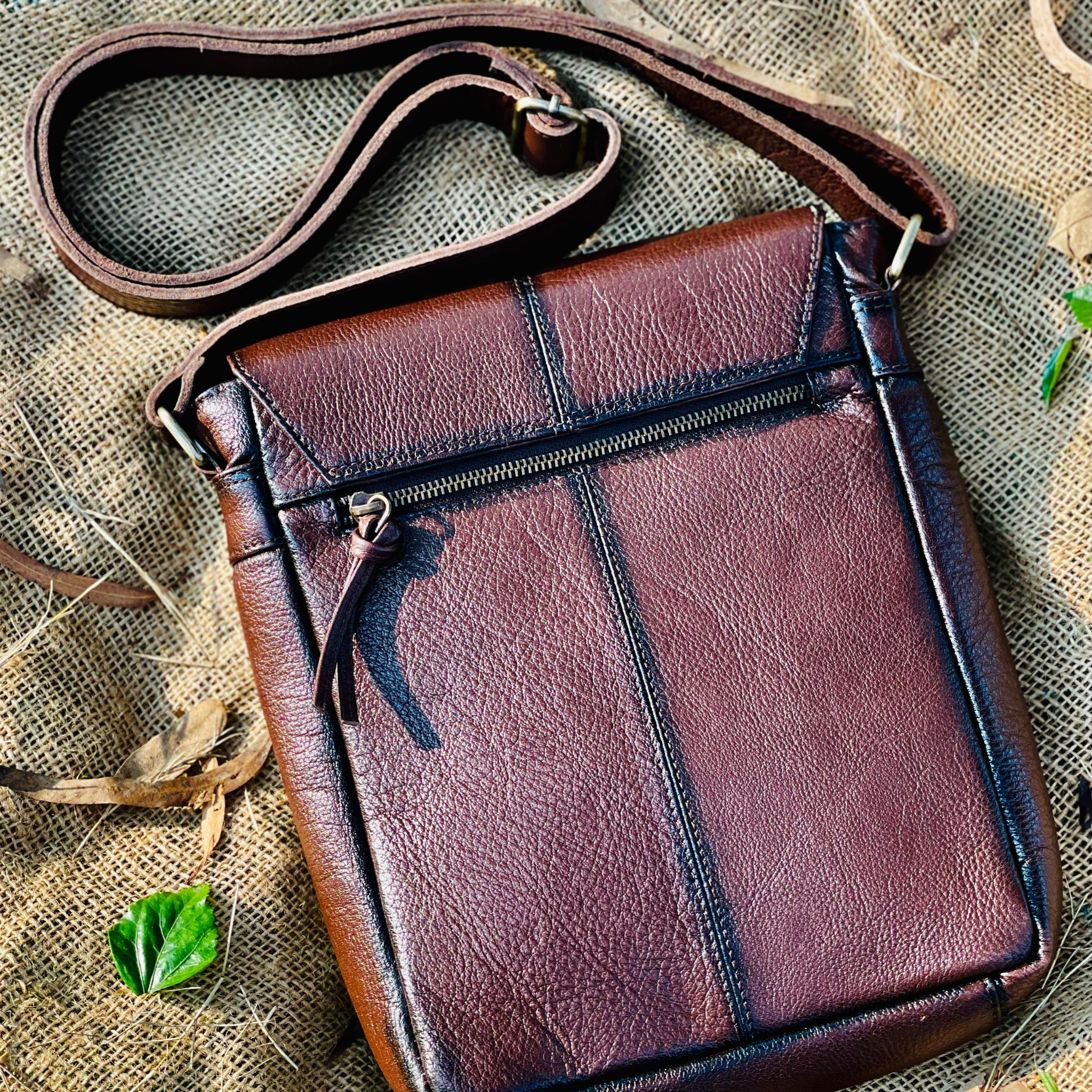 Cross body bag-Big Brown